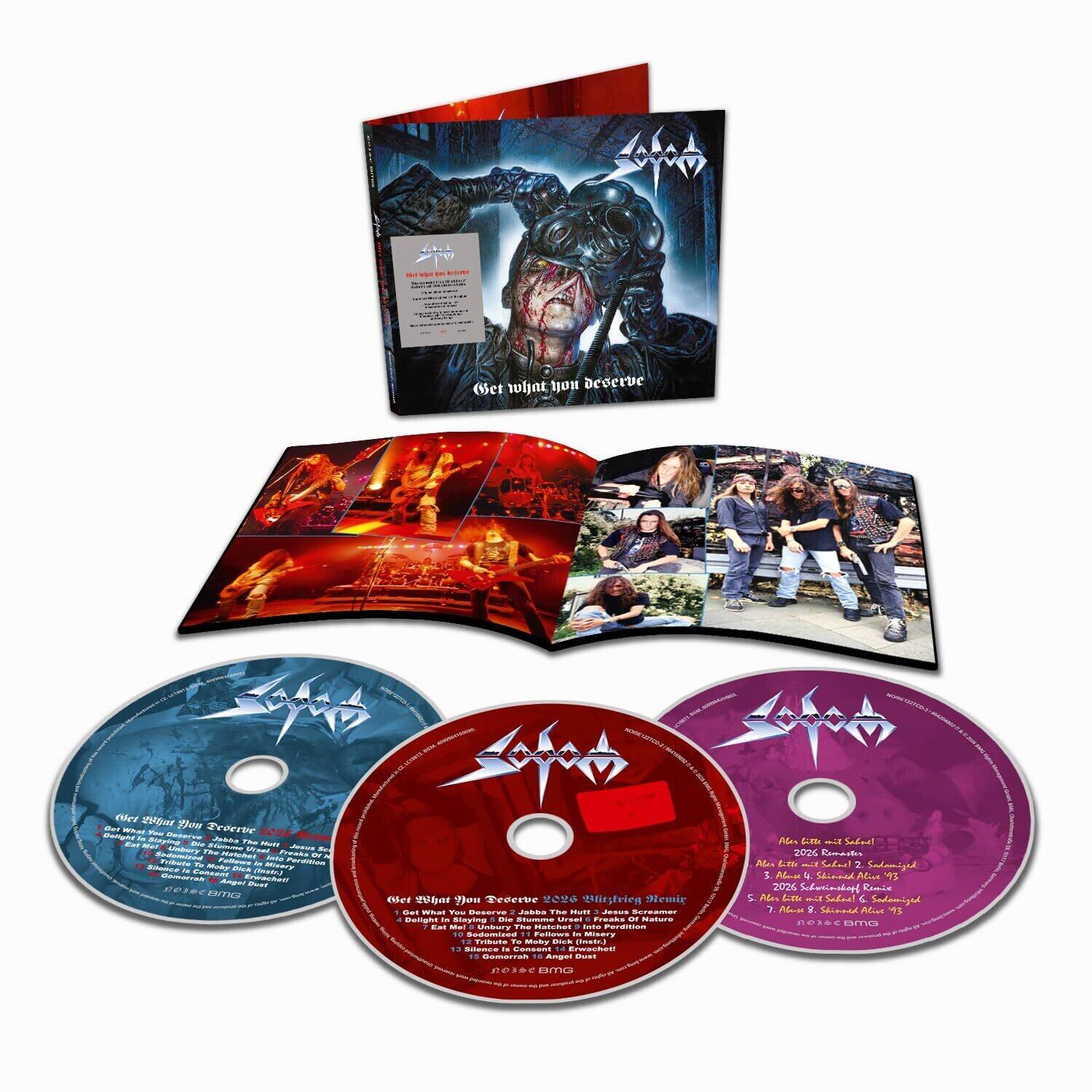 Sodom - Get What You Deserve (Deluxe Edition)   - COMPACT DISCS [CD]