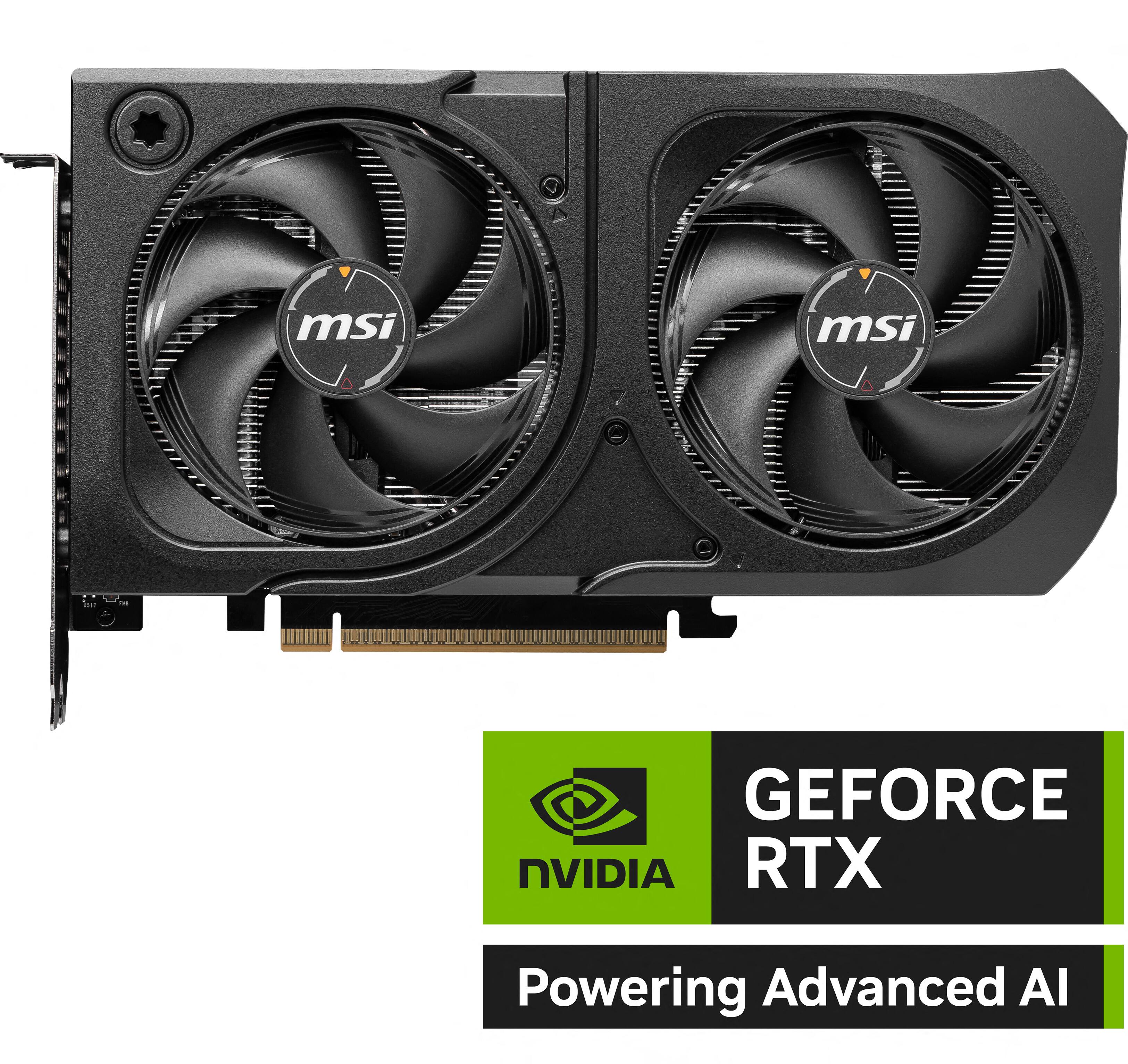 MSI GEFORCE NVIDIA RTX  
Powering Advanced AI