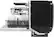 Alt View 23. LG - FlushFit 24" Top Control Smart Built-In Stainless Steel Tub Dishwasher with 3rd Rack, 1 Hour Wash & Dry Cycle and 44dBA - PrintProof Stainless Steel.