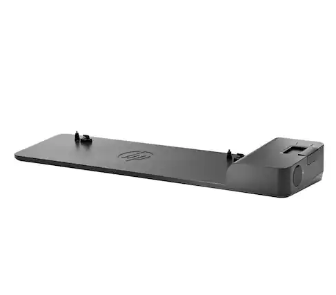 Front. HP - HP D9Y32AA Ultra Slim Docking Station.