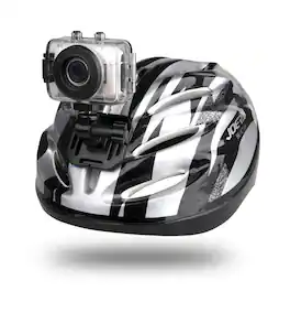 Sound Around - Gear Pro High-Def Action Camera - 1080p, 720p, 2.0” Touch Screen, SD Card, USB, Waterproof Case (GDV123SL)