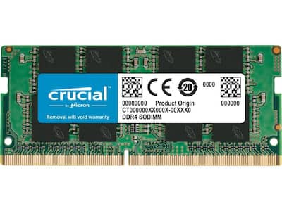 Crucial 8GB 260 Pin DDR4 SO DIMM DDR4 3200 (PC4 25600) Laptop Crucial 8GB 260 Pin DDR4 SO DIMM DDR4 3200 (PC4 25600) Laptop