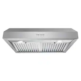 COSMO - 30 inches - Convertible - Under cabinet Range Hood - Stainless Steel