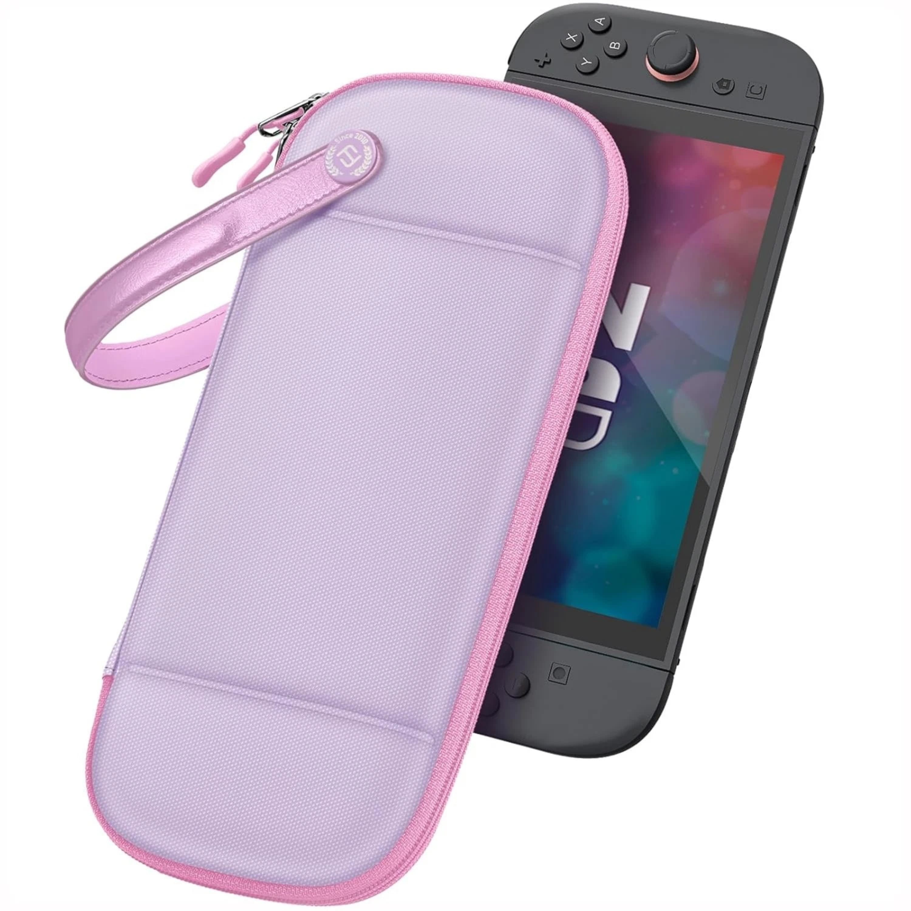 Kitcheniva - Lightweight Carrying Case For Nintendo Switch 2 2025 With Pocket - Purple