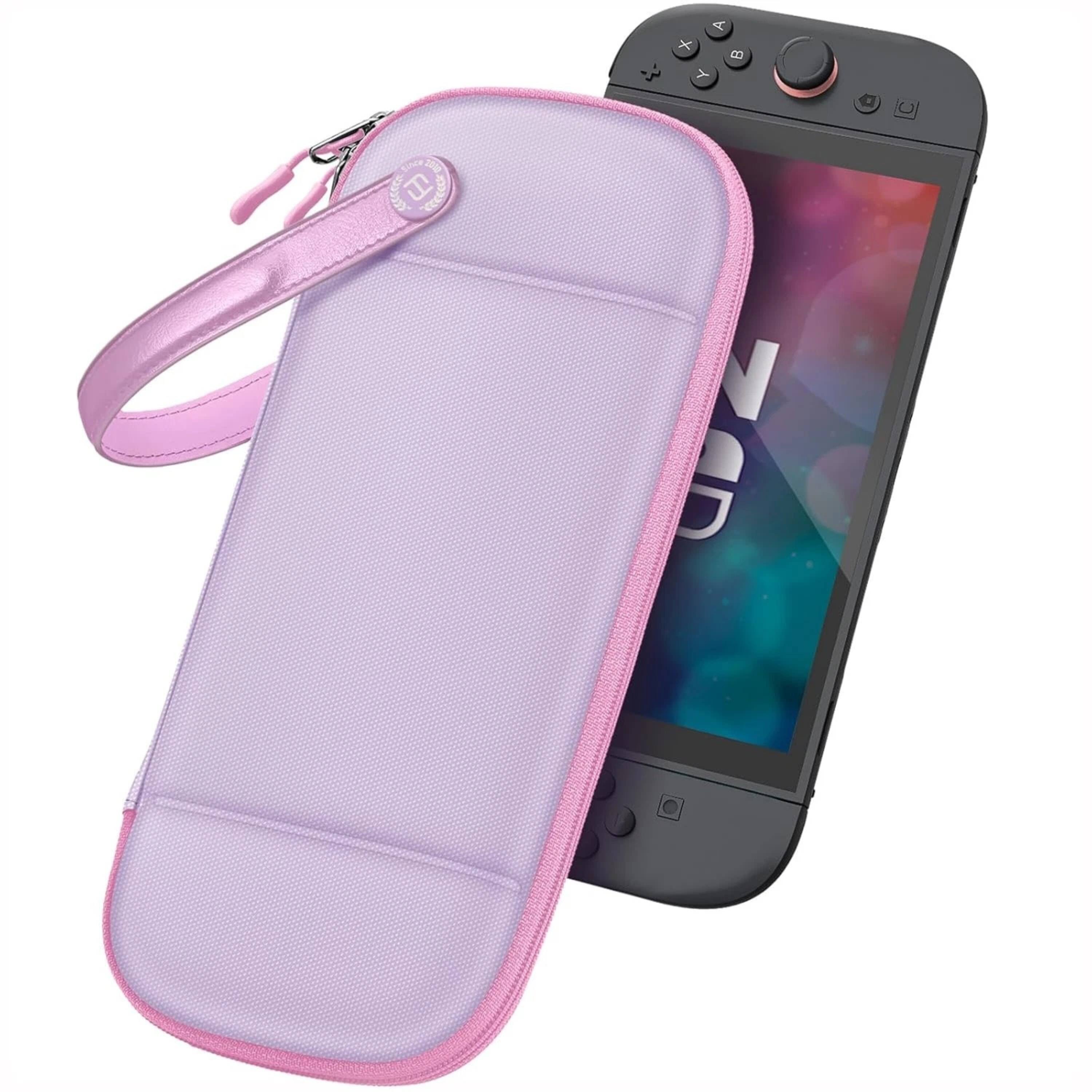Kitcheniva - Lightweight Carrying Case For Nintendo Switch 2 2025 With Pocket - Purple