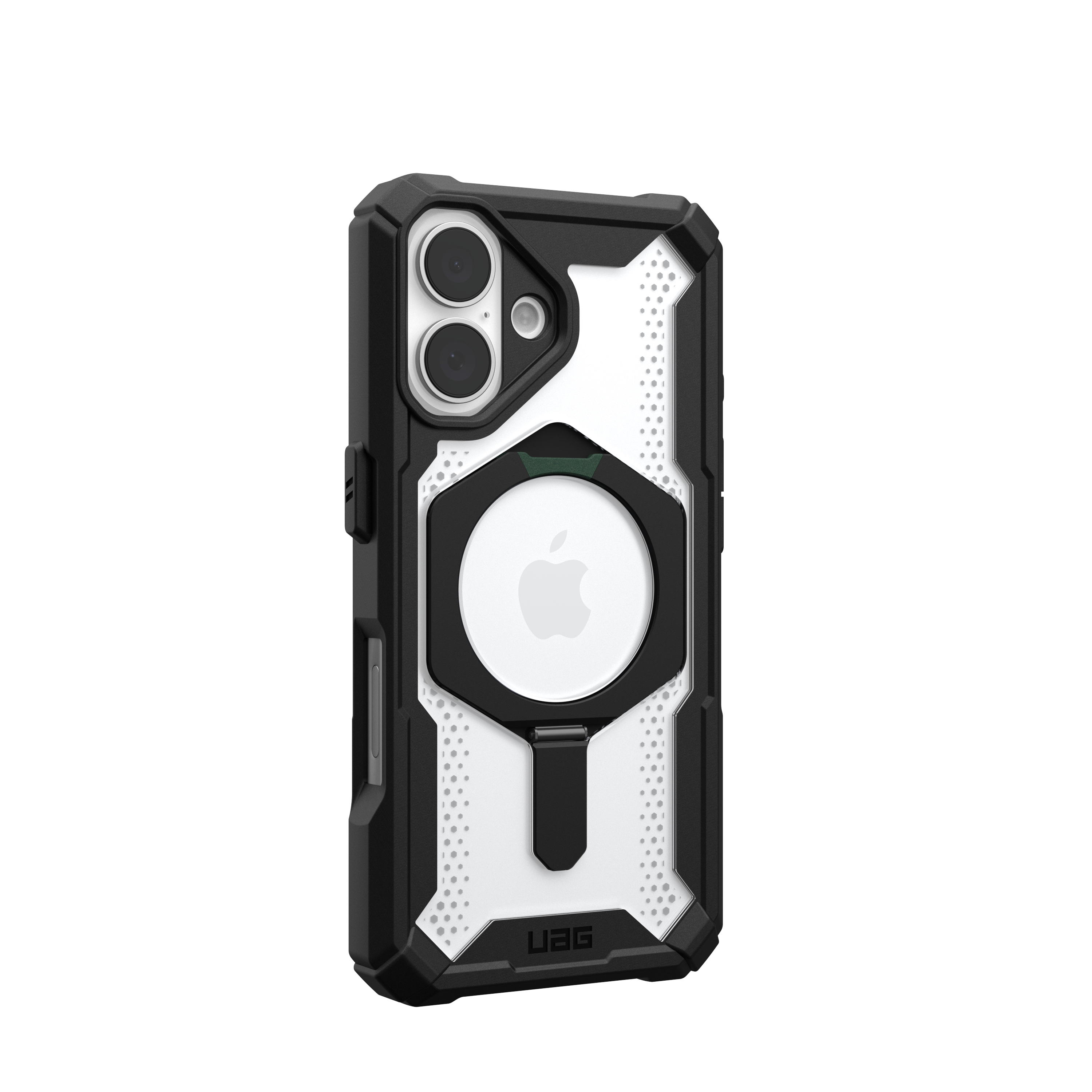 Alt View 11. UAG - Plasma XTE Series Case with Magsafe for Apple iPhone 16 - Black/Clear.