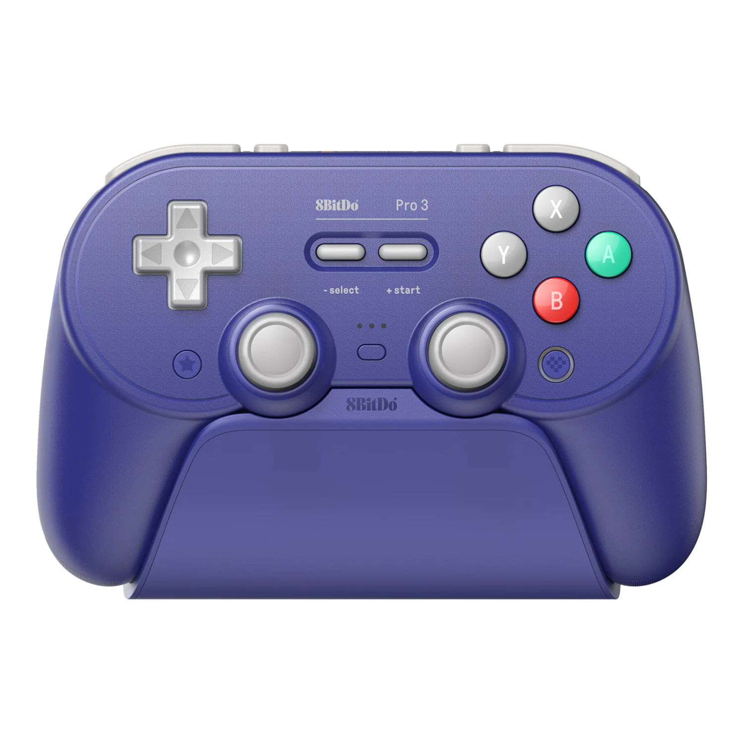 8BitDo - Pro 3 Bluetooth Wireless Gaming Controller for Nintendo Switch, Nintendo Switch 2, PC - Purple