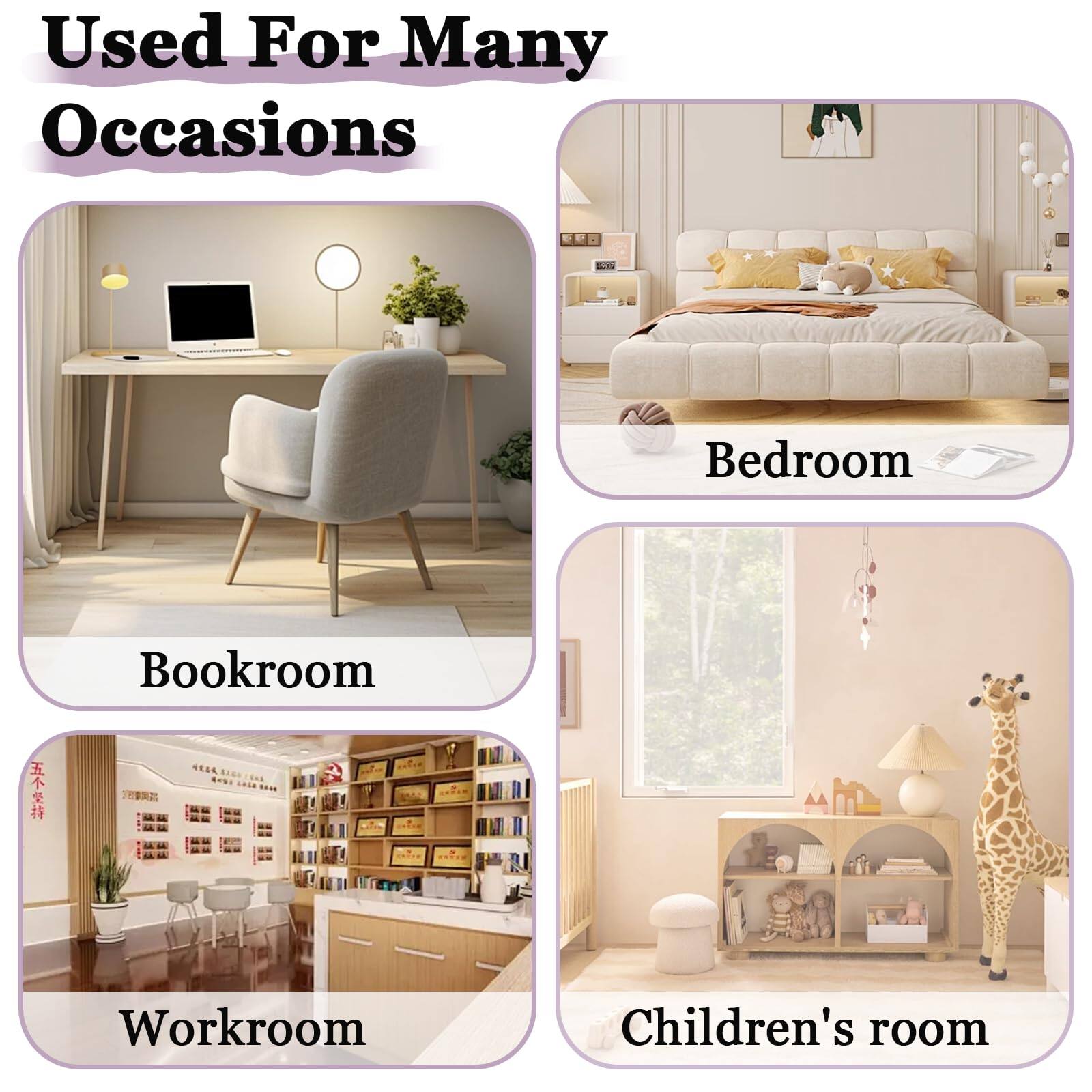 Used For Many Occasions

- Bookroom
- Bedroom
- Workroom
- Children's room