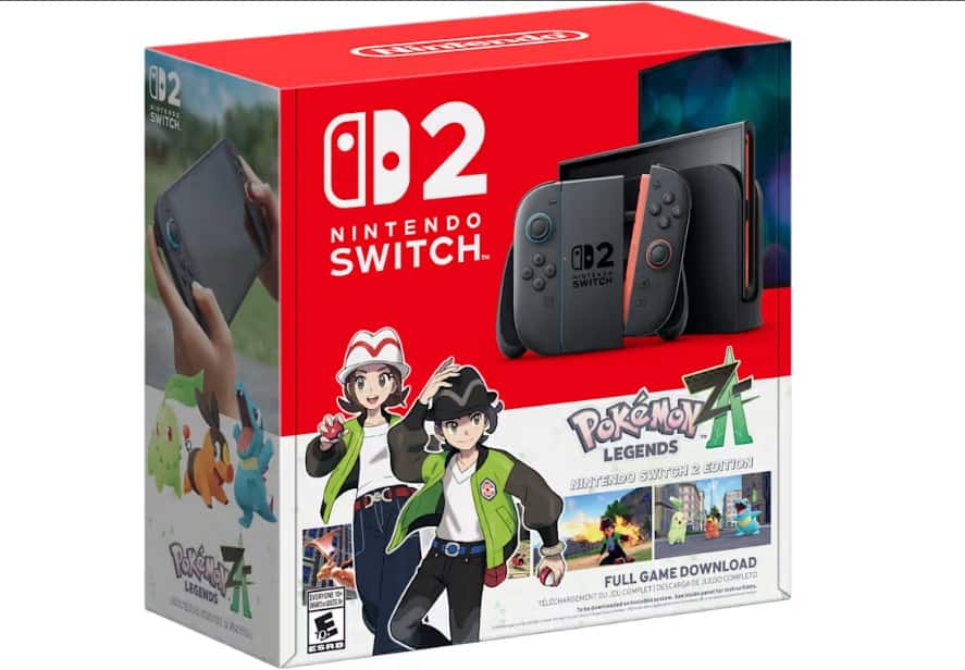 Bundle Switch 2 Pokémon Z A 256GB Pro Controller Camera BEEAJABAB