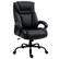 Front. Vinsetto - Big and Tall 400lbs Executive Office Chair with Wide Seat, High Back Leather Computer Desk Chair - Black.