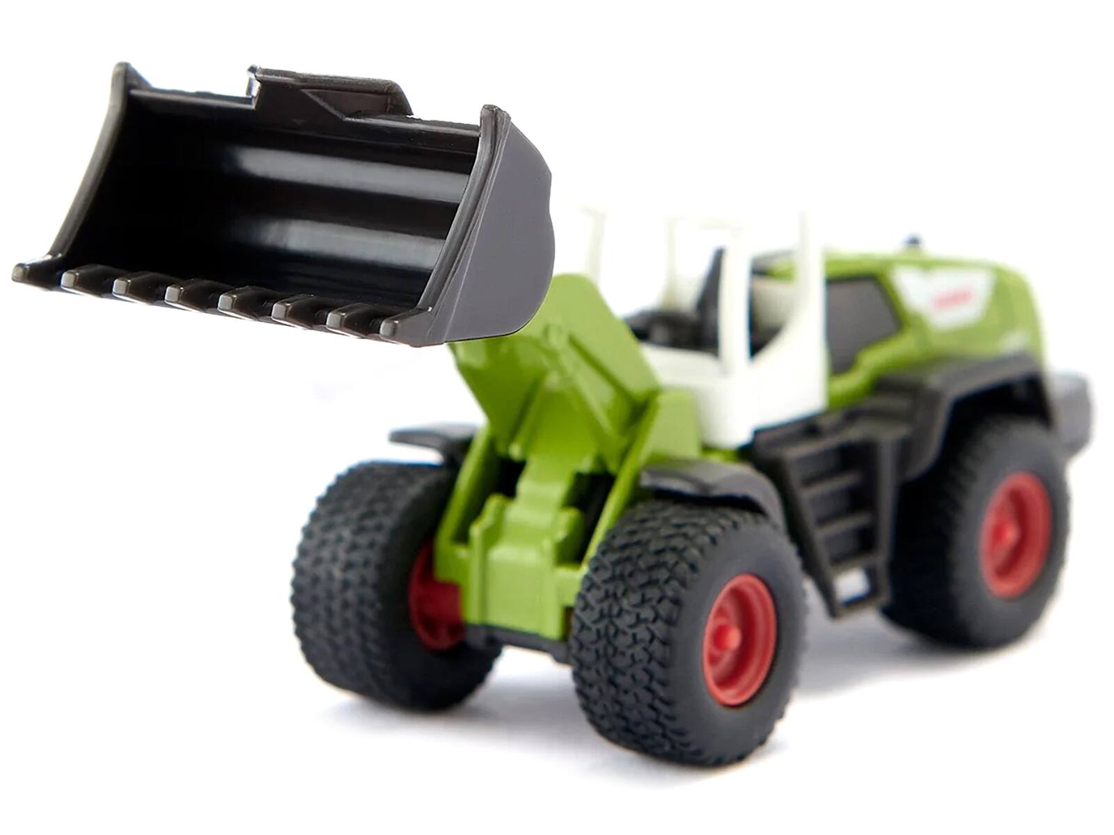 Alt View 1. SIKU - Claas Torion 1914 Wheel Loader Green with White Top Diecast Model by Siku.
