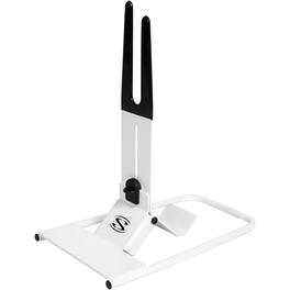 Saris - The Boss Bike Stand - Foldable and Lightweight - Rear Wheel Single Bike Stand - White