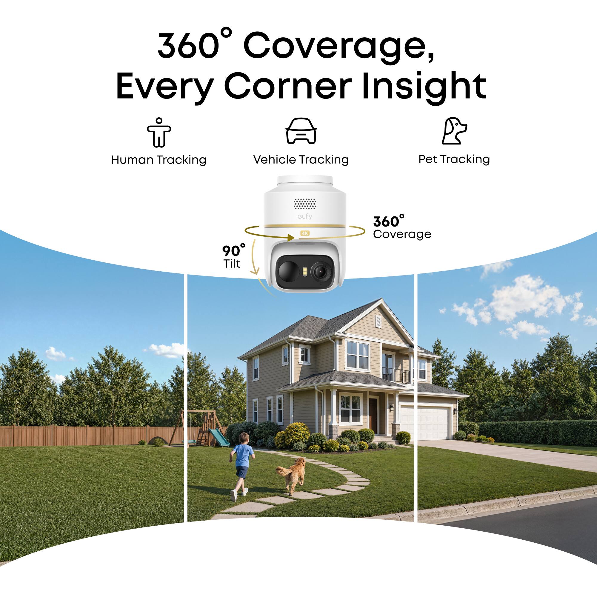 360° Coverage, Every Corner Insight

Human Tracking
Vehicle Tracking
Pet Tracking

90° Tilt

360° Coverage