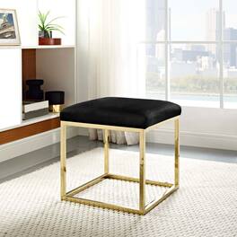 Anticipate Ottoman by Modway - EEI-2849-GLD-BLK