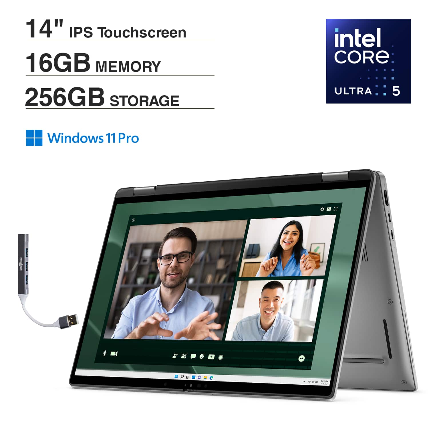 Dell Latitude 7450 Laptop 14.0 WUXGA (Intel Ultra 7 165U , 16GB