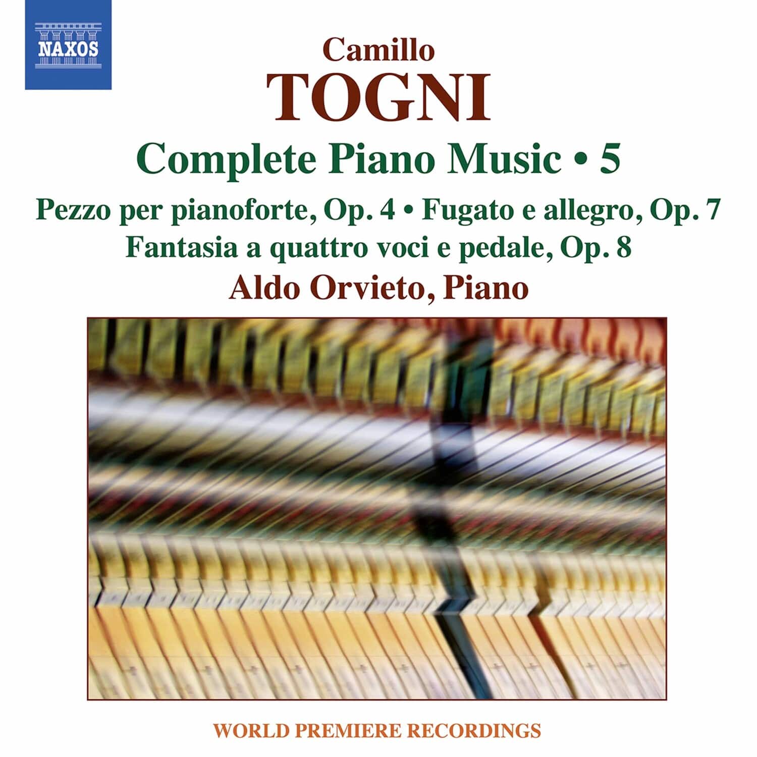 Aldo Orvieto - Complete Piano Music 5   - COMPACT DISCS [CD] price history on PriceWatchPro