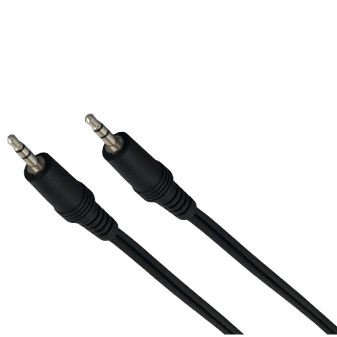 Front. Sanoxy - Sanoxy 6ft 3.5mm Stereo Male to Male Audio Cable - Black.