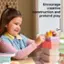 Encourage creative construction and pretend play.