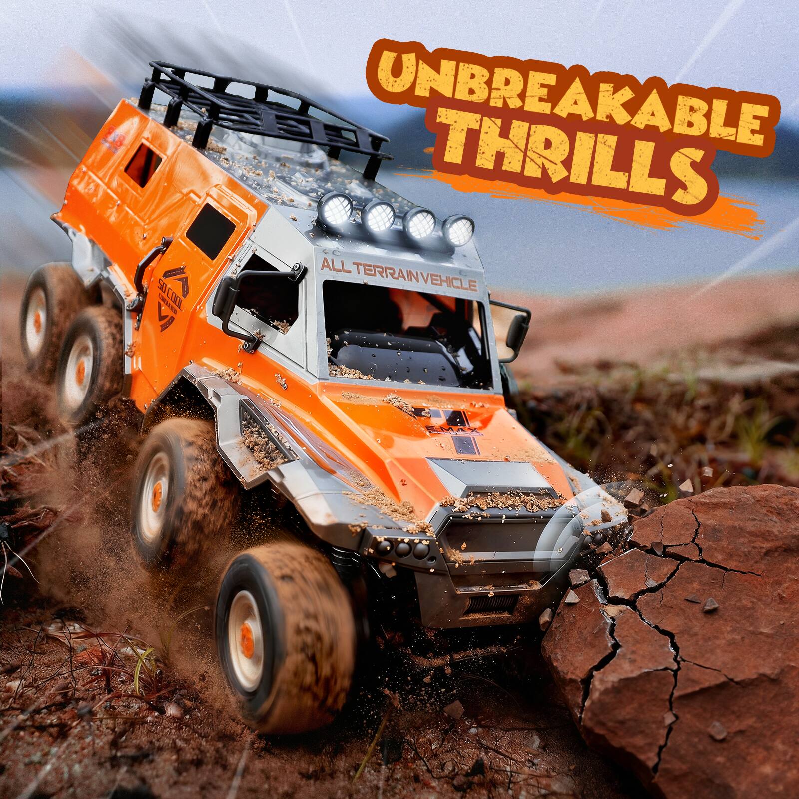 JOO 02 OZ  
UNBREAKABLE THRILLS ALL TERRAIN VEHICLE  
EMAX