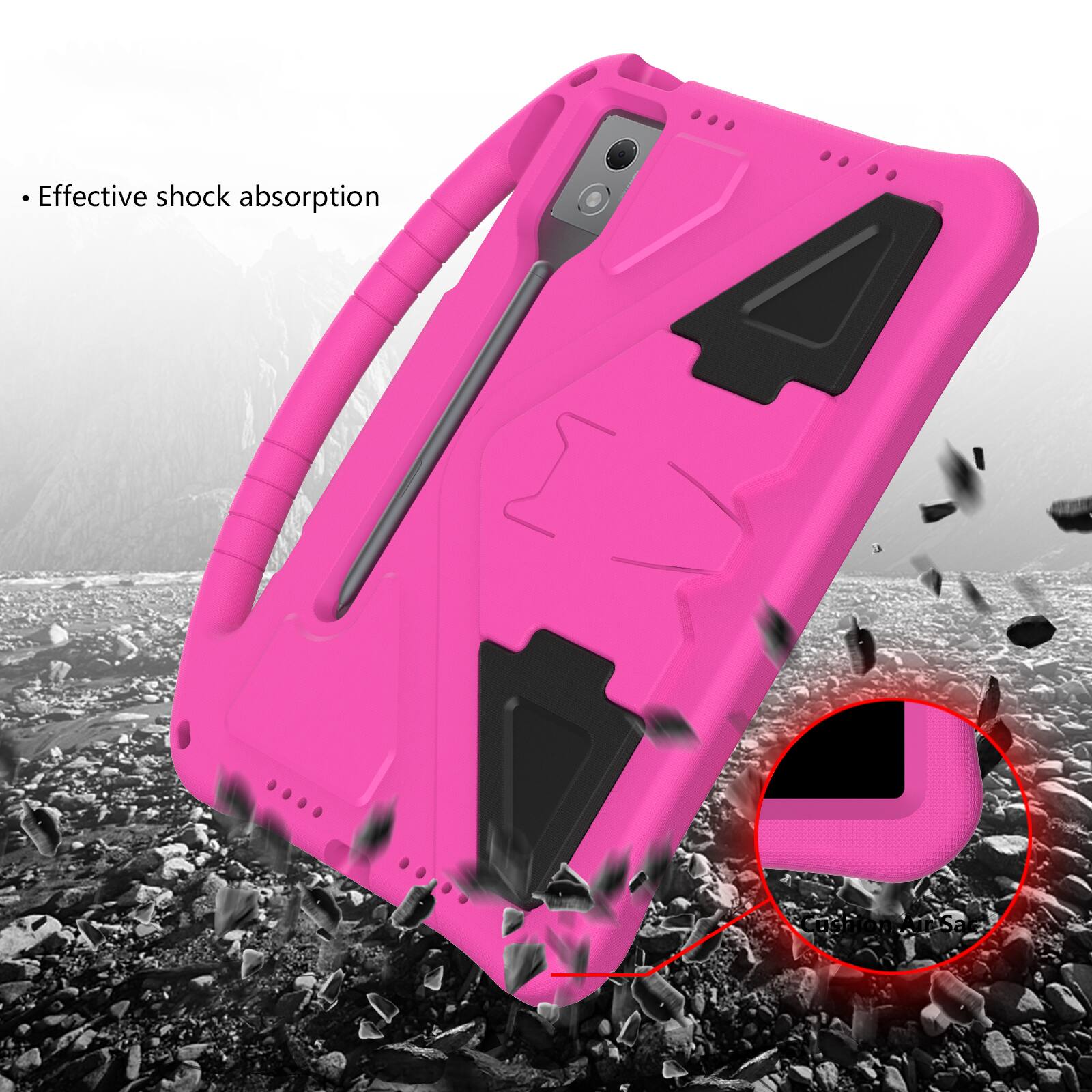 Effective shock absorption