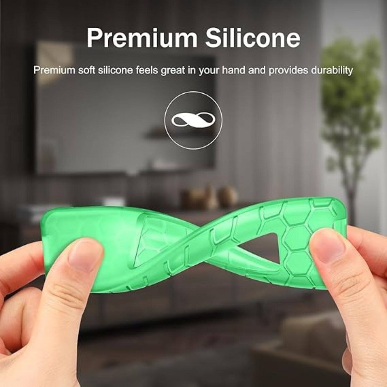 Premium Silicone

Premium soft silicone feels great in your hand and provides durability