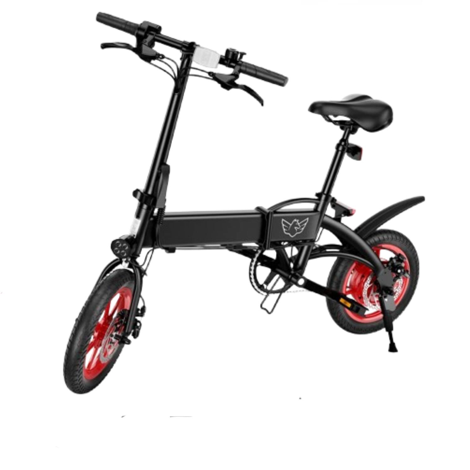 Stock Preferred - Foldable Electric Bike for Adults 350W 36V 8Ah - Black