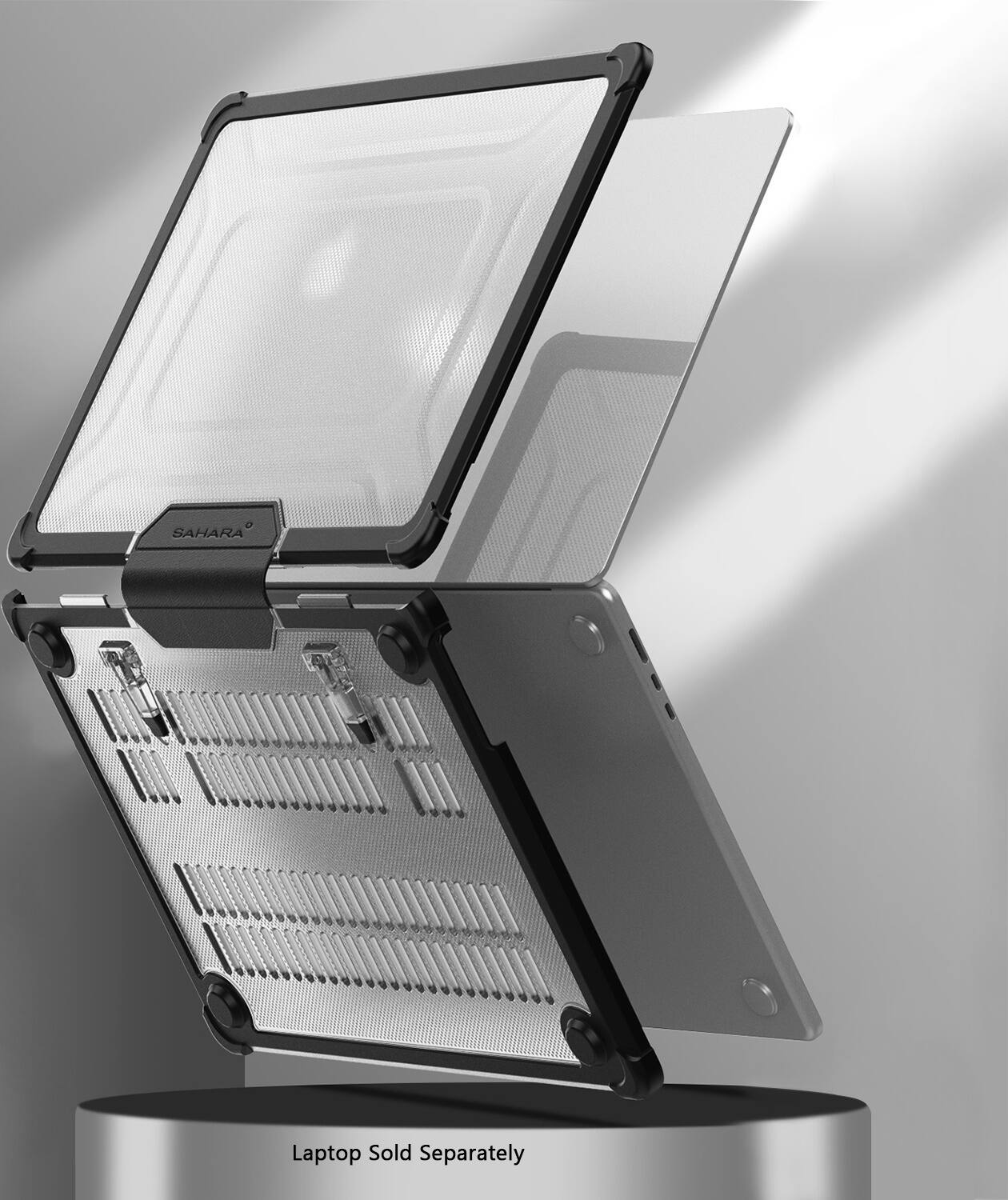 The text on the image reads "Laptop Sold Separately."