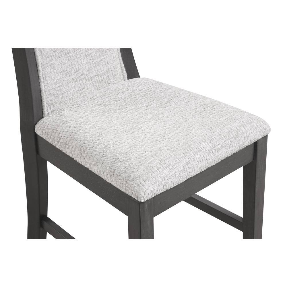 Alt View 4. New Classic Furniture - Flair Dining Chair (2 Per Carton)-Gray - Grey.