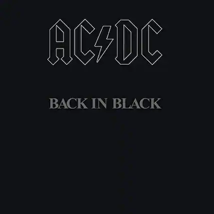 AC/DC
BACK IN BLACK