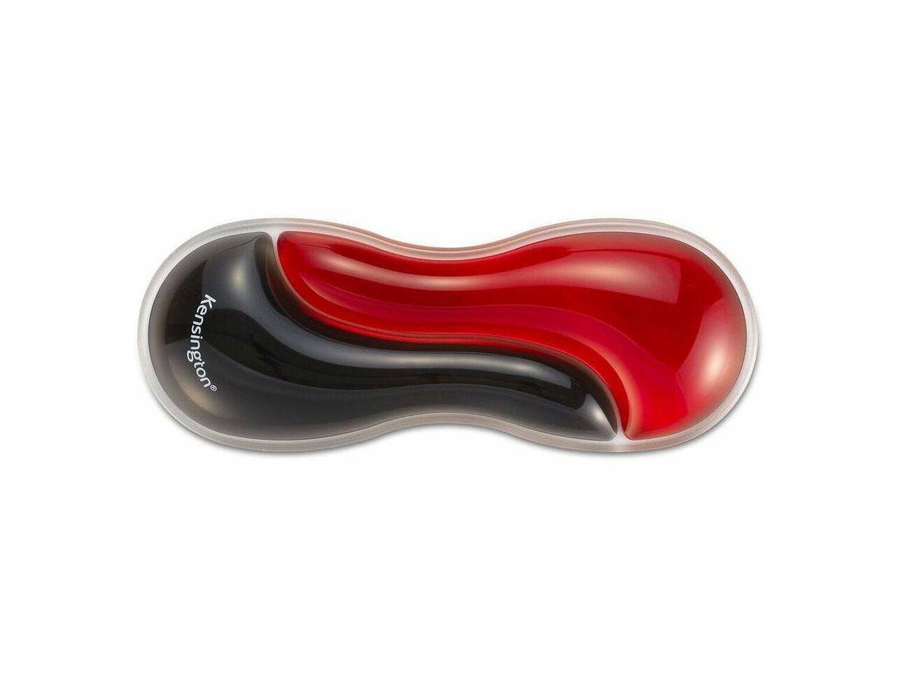 Alt View 9. Kensington - Kensington Slim Duo Gel Wrist Rest - Ergonomic Support for Mice/Trackballs, Red - Red and Black.