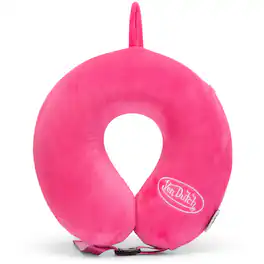 Von Dutch - Classic Memory Foam Travel Neck Pillow - Pink