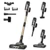Front. MOOSOO - Cordless Vacuum Cleaner, 3 Powerful Suction,Lightweight Stick Vacuum Rechagable for Carpet Hard Floor Pet Hair - Black Gold.