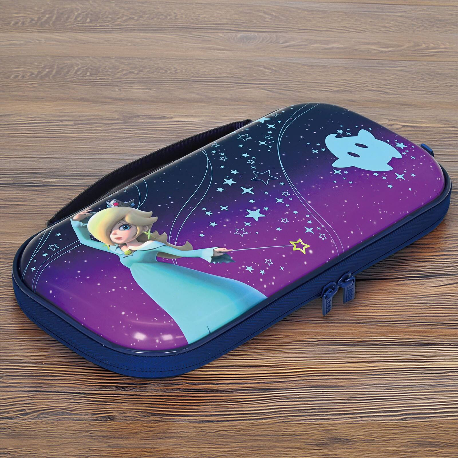 Left. Hori - Vault Case (Universe Rosalina) for Nintendo Switch 2 - Purple.