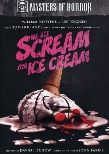 Masters of Horror: We All Scream for Ice Cream  - DVD
