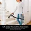 Shark LIFT-AWAY Lift away the pod to clean stairs. Lift away the pod, remove the wand and nozzle, and tackle stairs with ease.