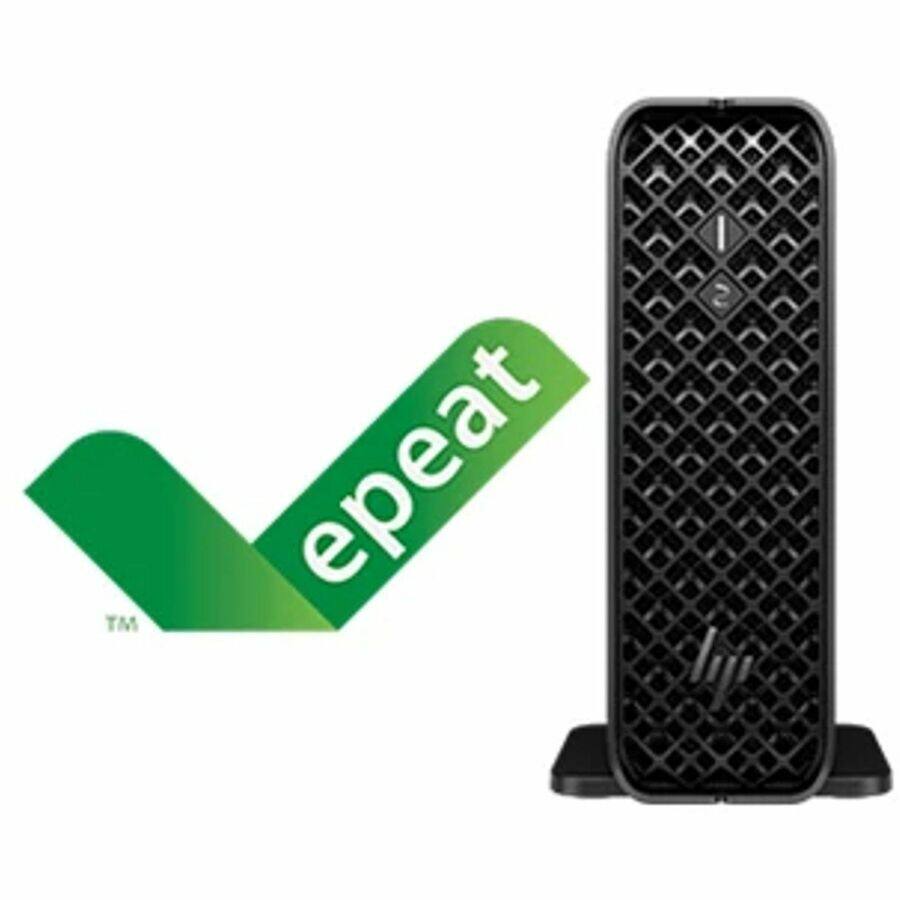 Alt View 8. HP - HP Z2MiniG1i - Intel Ultra 5 - 16GB DDR5 - 512GB SSD - RTX A1000 - Win 11 Pro - Wi-Fi 7 - Black.