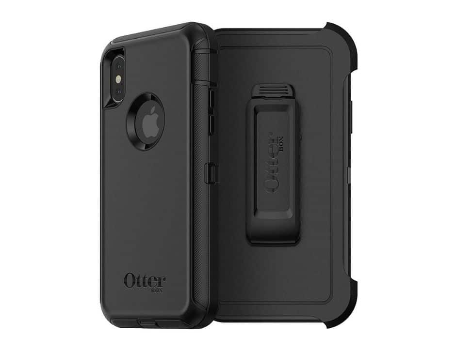 OtterBox - Defender Series Screenless Case for iPhone Xs & iPhone X | Color: - Black