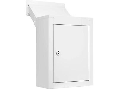 Alt View 4. Barska - Barska Through-The-Wall Drop Box, White (CB13954) - White.