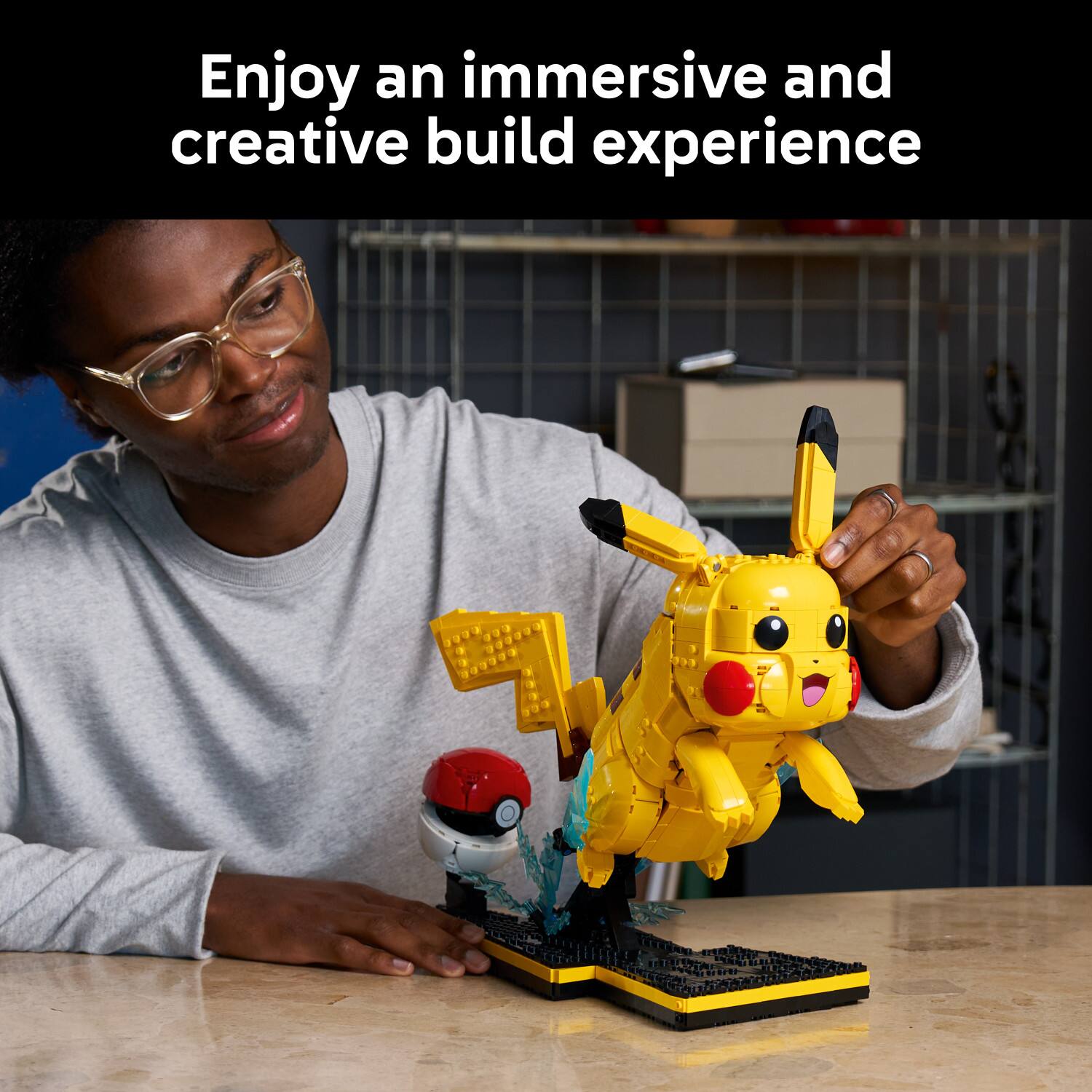 Enjoy an immersive and creative build experience