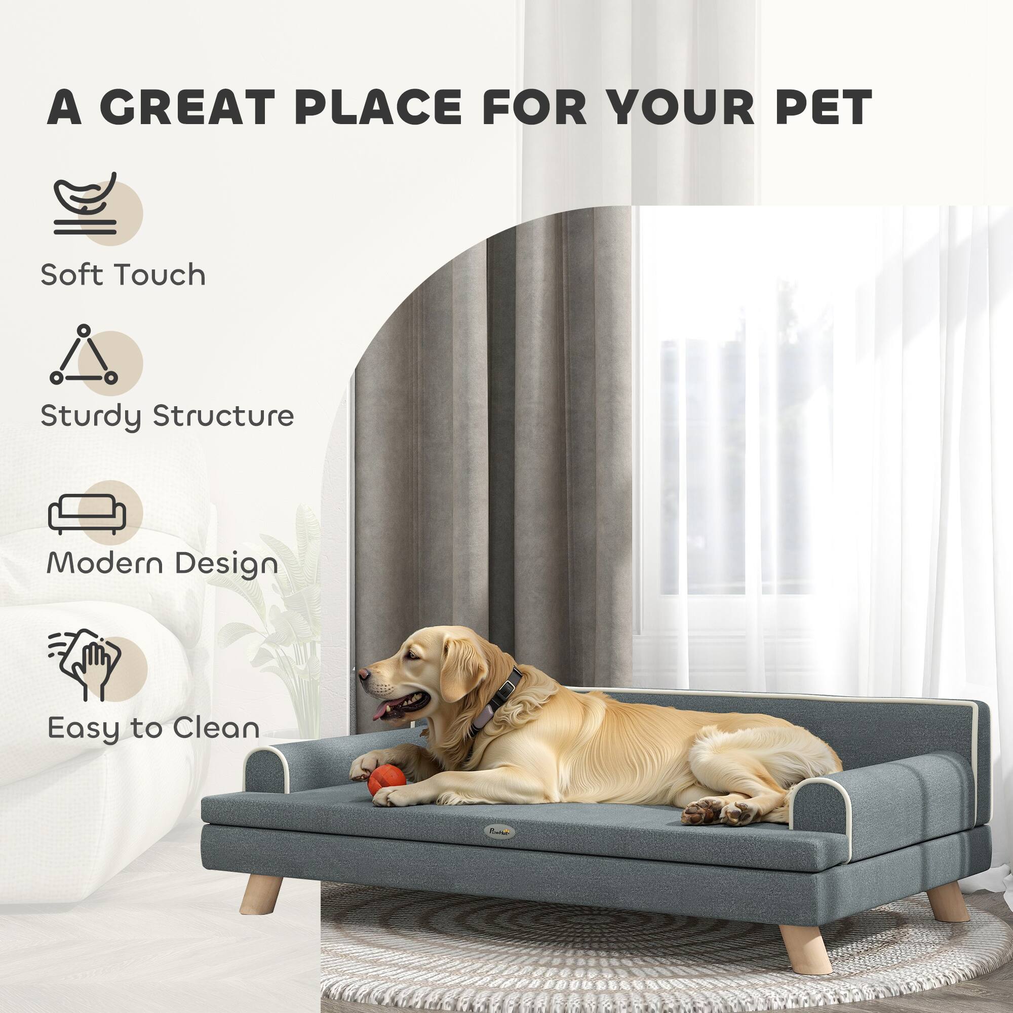 A GREAT PLACE FOR YOUR PET

- Soft Touch
- Sturdy Structure
- Modern Design
- Easy to Clean