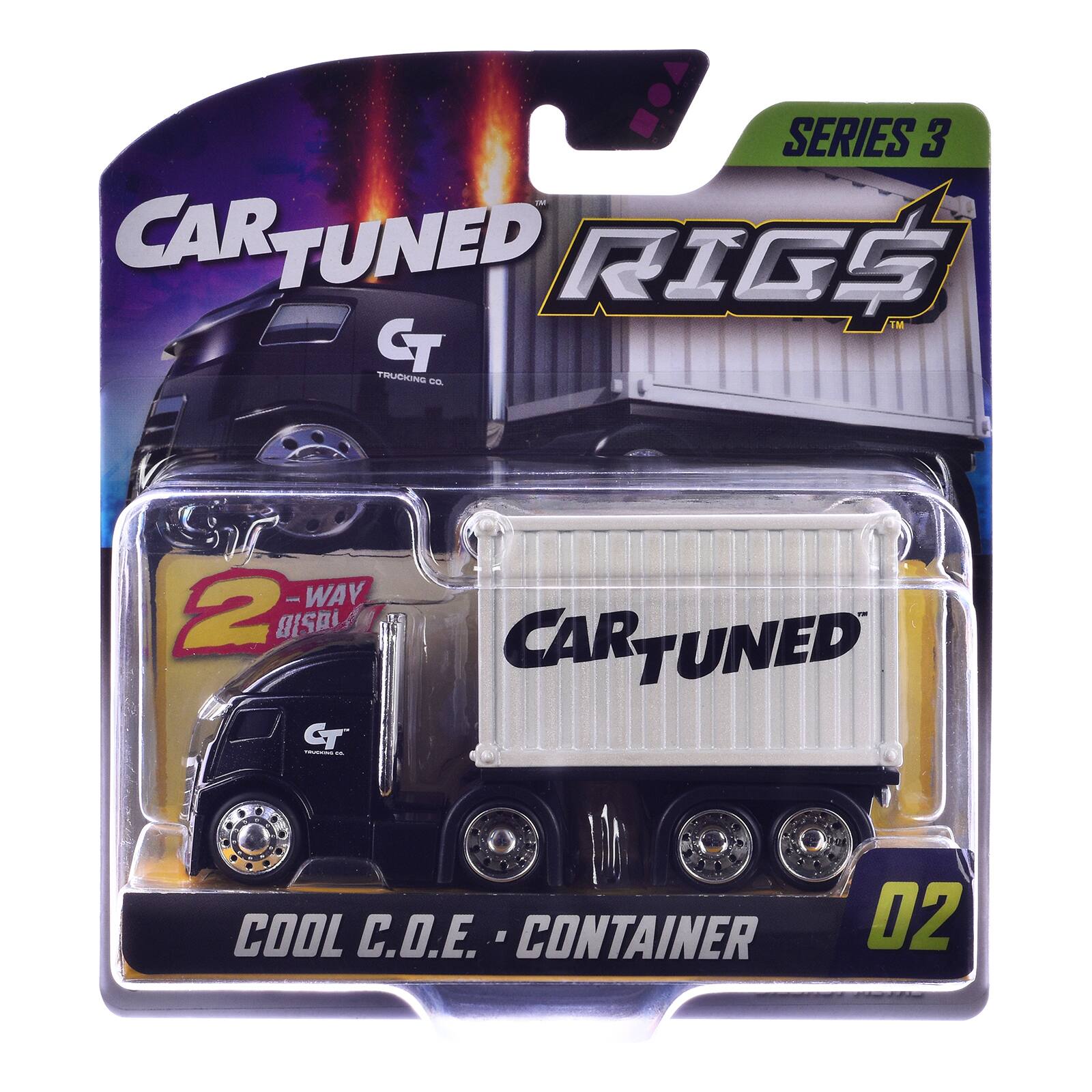 SERIES 3  
CAR TUNED RIGS  
TRUCKING L I WAY 2  
105i8  
- -  
CAR TUNED COOL C.O.E. CONTAINER 02