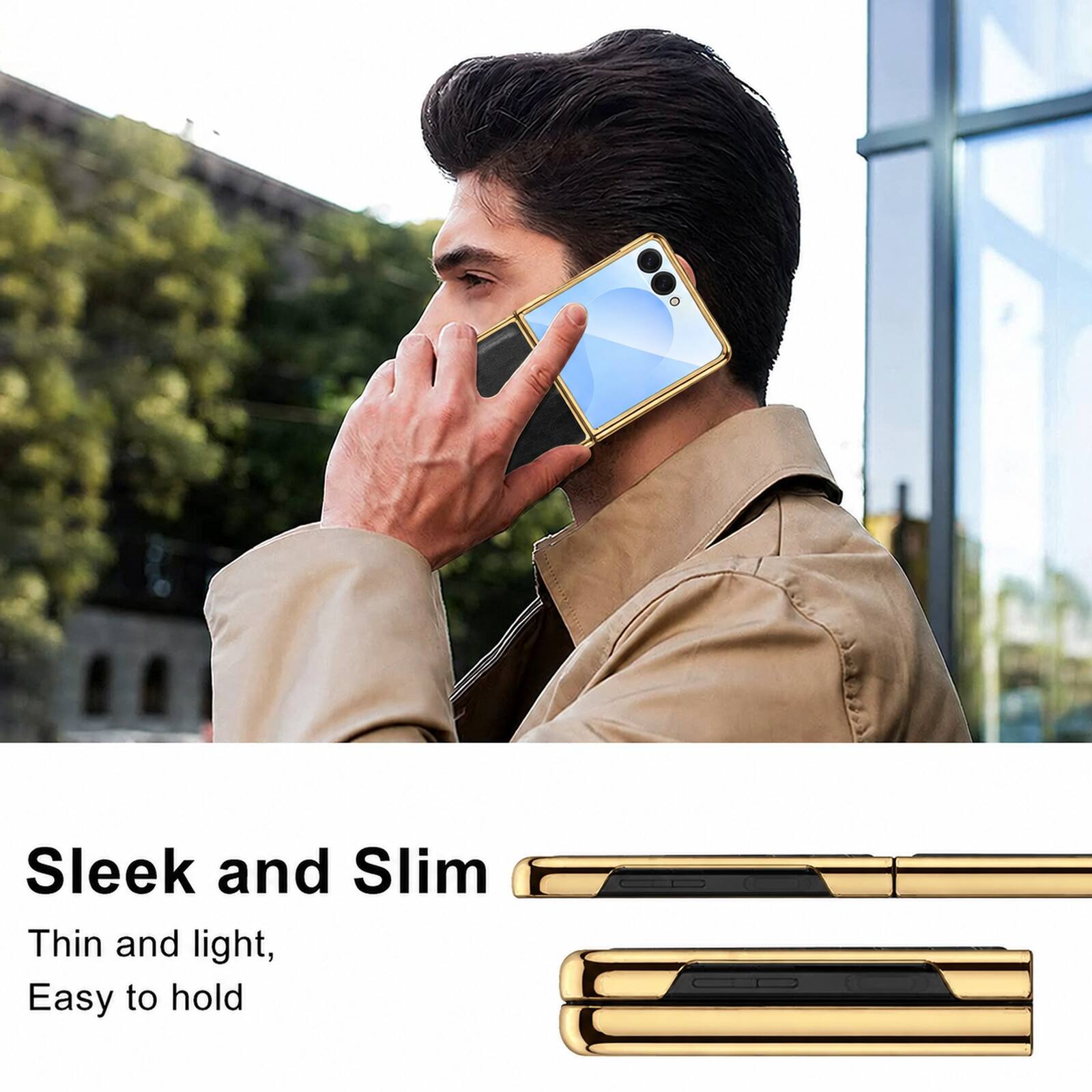 Sleek and Slim  
Thin and light,  
Easy to hold