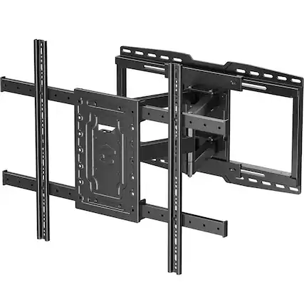Front. X-assembly - Ultra-Large TV Wall Mount for 32-105" TVs up to 165lbs,Max VESA 800x600mm fit to 24" Studs, - Black.