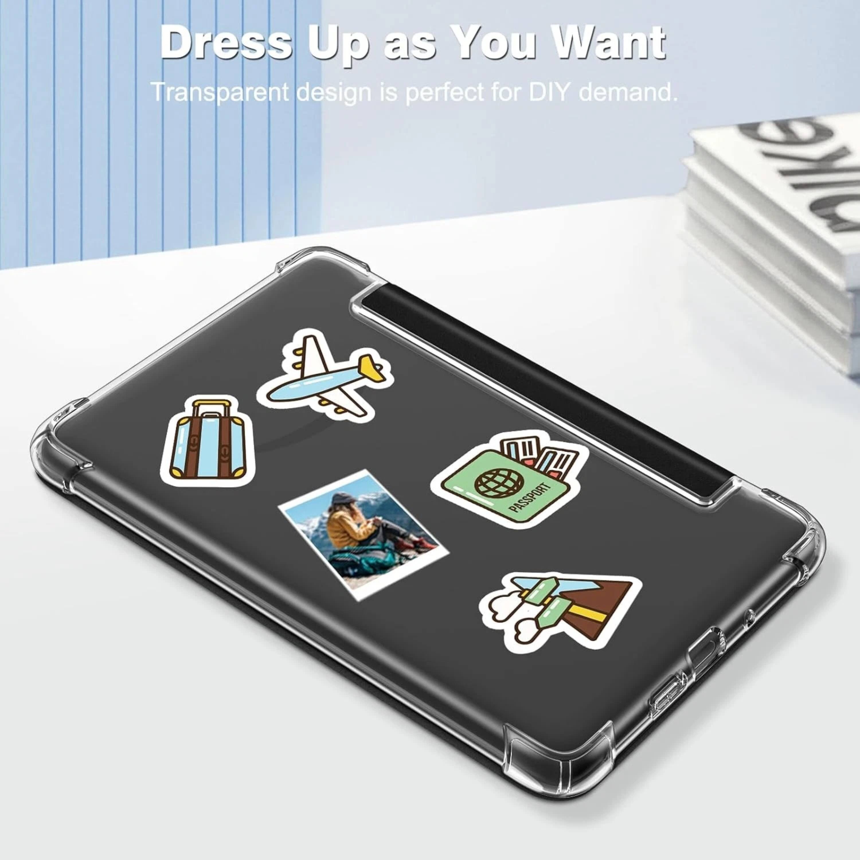 Dress Up as You Want  
Transparent design is perfect for DIY demand.