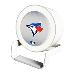 Keyscaper - Toronto Blue Jays Linen Print Nightlight Charger & Bluetooth Speaker - White