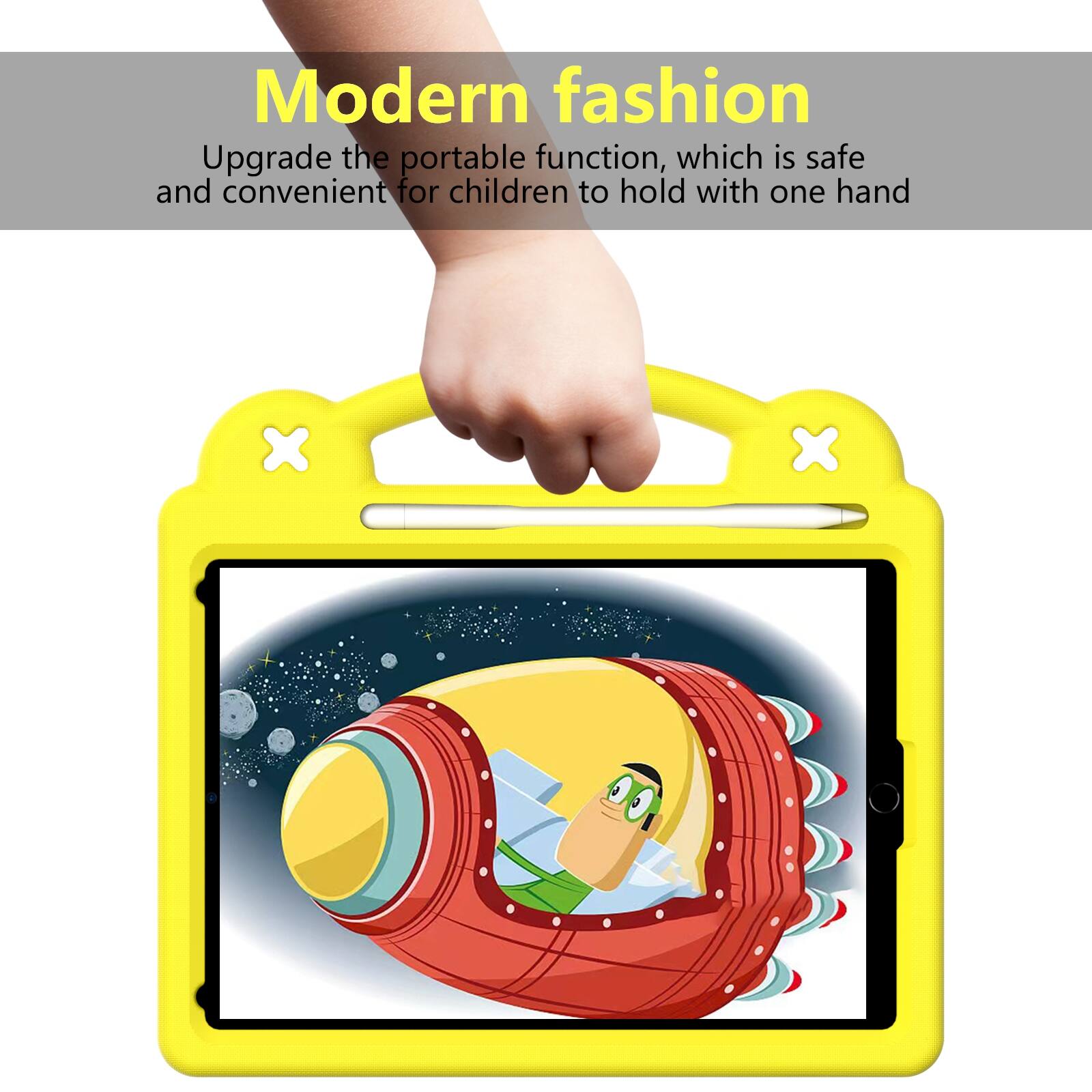 Modern fashion  
Upgrade the portable function, which is safe and convenient for children to hold with one hand