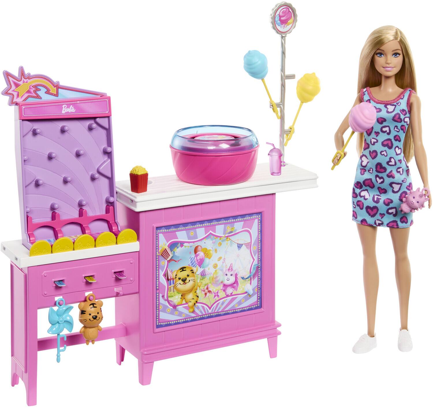 Alt View 1. Mattel - Mattel - Barbie Mysteries: Beach Detectives Barbie “Malibu” Doll, Cotton Candy Game Playset   - Collectibles - Multicolor.