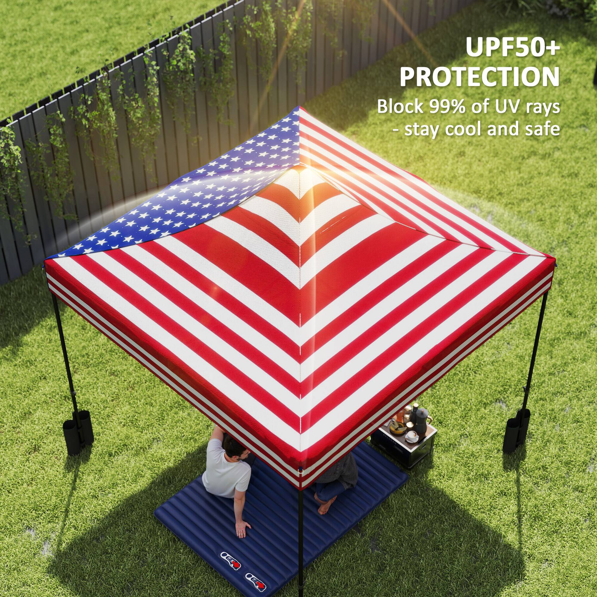 UPF50+ PROTECTION Block 99% of UV rays - stay cool and safe