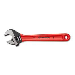 Crescent - Metric and SAE Cushion Grip Adjustable Wrench 12 in. L 1 pc