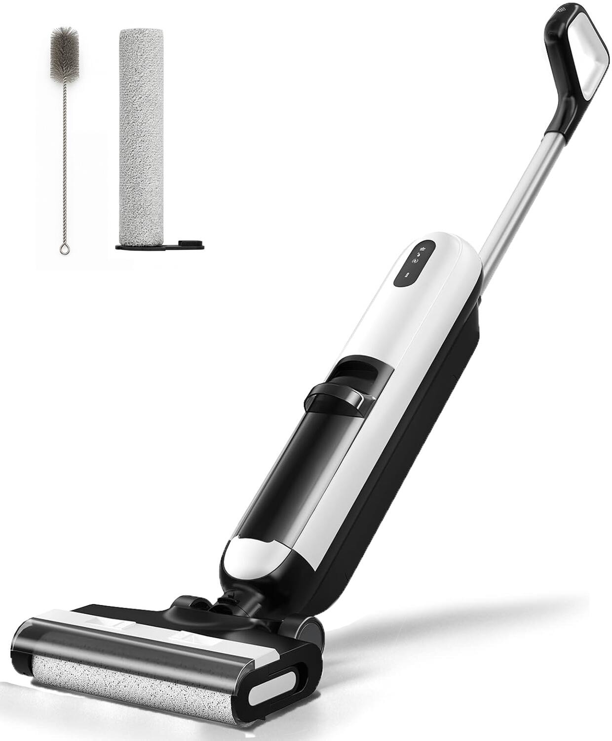 Front. Sweet - Smart Cordless Wet Dry Vacuum Cleanerwith Self-Cleaning System, Dual Water Tank Design, 35-Min Runtime, White - White.